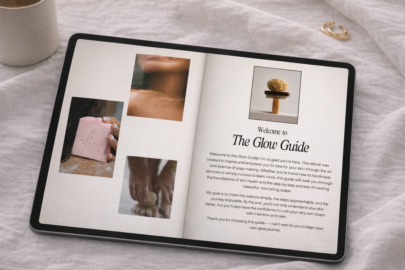 The Glow Guide: Soap Making for Beginners (Digital eBook)
